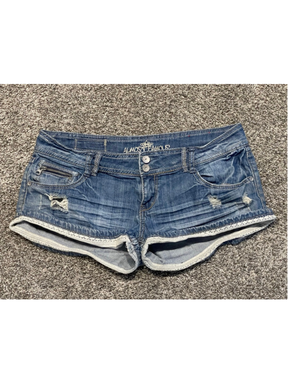 Almost Famous Juniors Jean Shorts Size 13